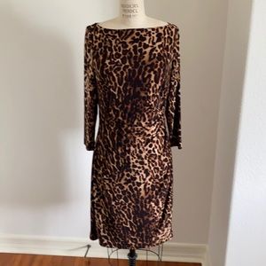 Ralph Lauren Leopard Print Dress